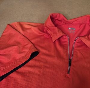 Nike Men's Vibrant Orange Half-Zip Tee 2749/2